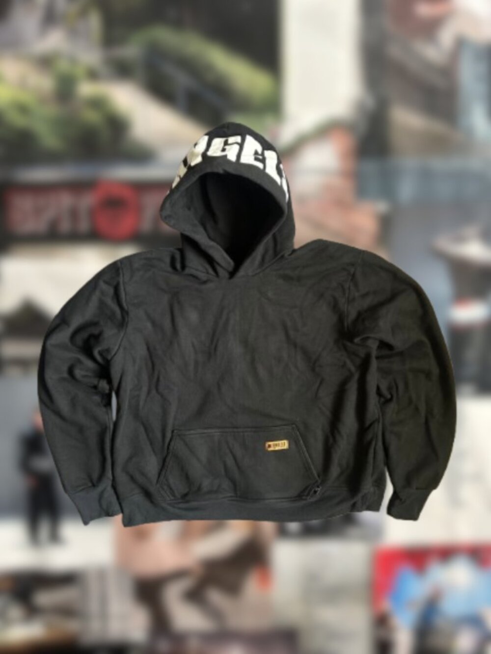 Angels For The Youth Men's Black Hoodie